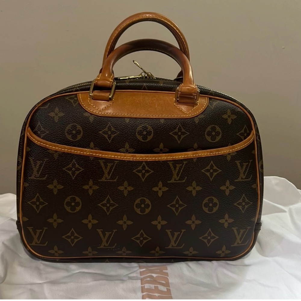 Louis Vuitton Brown and Tan Satchel - Picture 14 of 14